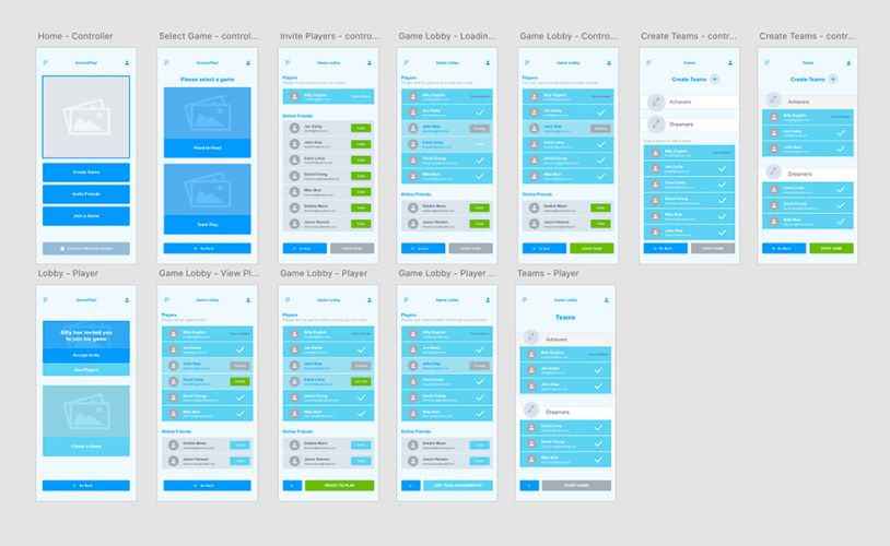 GroovePlay-wireframes